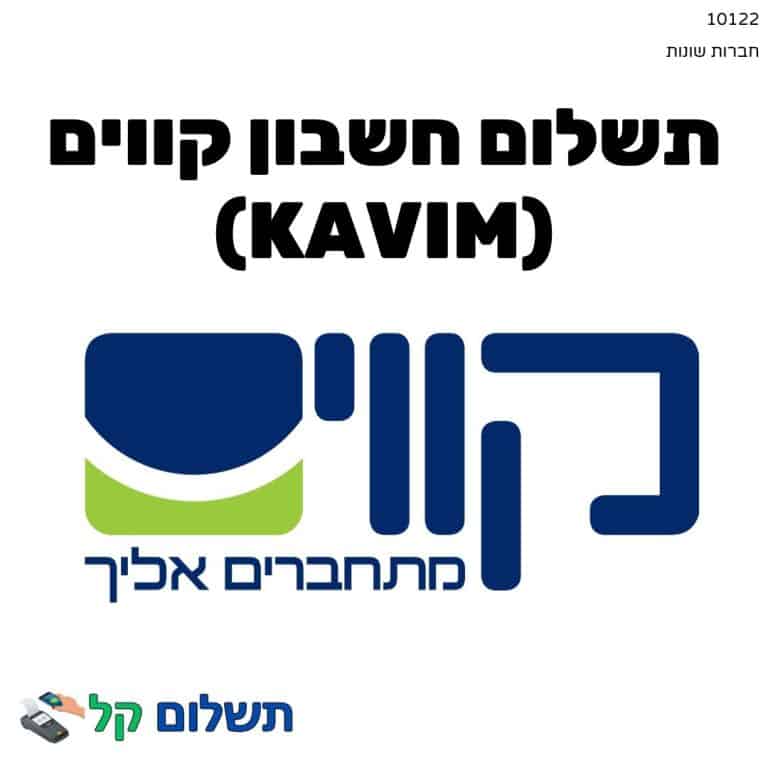 10122 - תשלום אגרה מקוון חשבון קווים (Kavim)